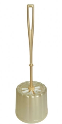 Комплект д/туалета WC "ФИГУРНЫЙ ПЕРЛАМУТР" Бежевый