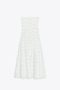 POMPOM MIDI DRESS - Zara фото 15