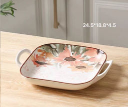 Блюдо 24,5х18,8 см / RT-7036 /уп 48/