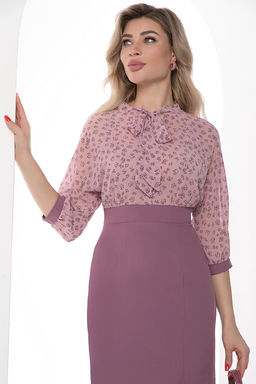 Платье Дольче Вита (розовое) П10205 - Lt collection фото 19