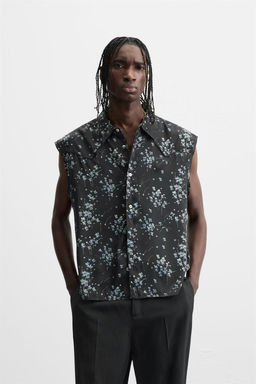 FLORAL PRINT SHIRT - LIMITED EDITION - Zara фото 2