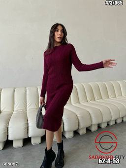 Платье женское осеннее вязанное - Bruno фото 5