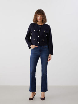 Bisiklet Yaka Kad?n Ceket