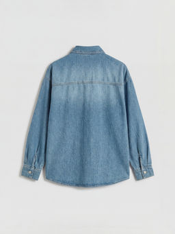 Oversize Kad?n Jean G?mlek