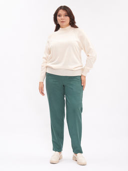 Брюки из эко-замши BB00570GRN45 - Артесса фото 7