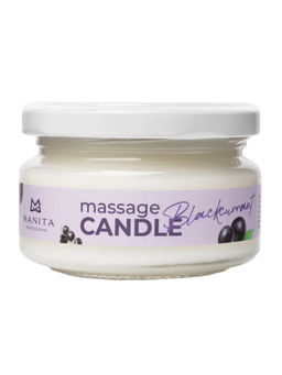 Manita Professional Свеча массажная / Blackcurrant, 100 мл