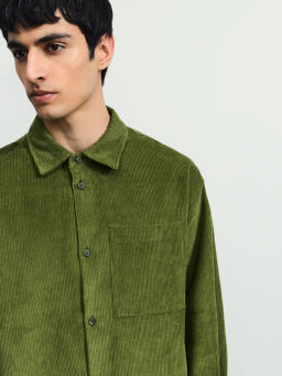 Вельветовая рубашка / Zarina  фото 7