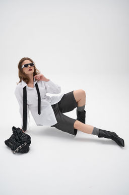 Бермуды Дана (серый) - Эльза фото 7