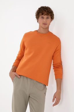 Erkek Bak_r Basic Sweatshirt