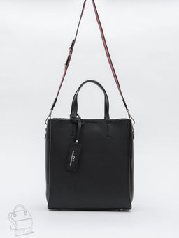 Сумка женская кожаная 6062L black Polina&Eiterou