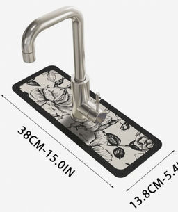 Коврик для раковины (38*13.8см) (в ассортименте) (3655)