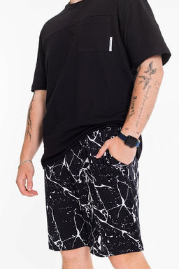 Шорты М123016в черный