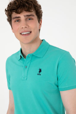 Erkek Slim Fit Polo Yaka Mint Basic Ti__rt - U.s. polo assn фото 2