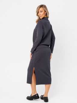 Костюм женский К-242 (лапша Софт г/к) Бежевая