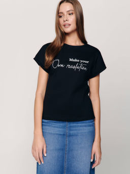 CONTE Футболка из хлопка Make your Own revolution LD 1225 black