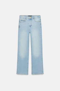 JEANS Z1975 MINI FLARE TIRO ALTO / Azul claro