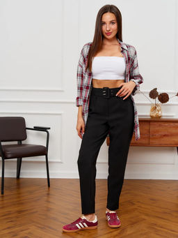 Брюки классические зауженные