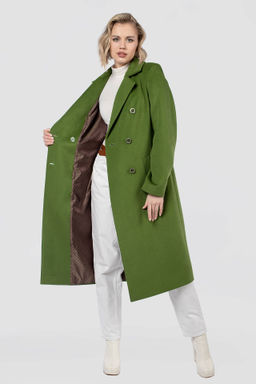 01-11790 Пальто женское демисезонное (пояс) - El podio фото 2