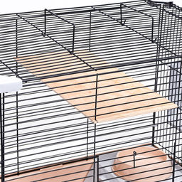 Клетка для шиншиллы Пижон №19, разборная, 58 х 40 х 49, бежевая - Simaland фото 6