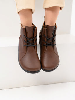 Ботинки женские демисезонные 352.NATAbl.Светло-коричневая оттима/Шерсть