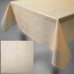 Скатерть столовая ПВХ "Элегия" 135х180 см 7052-mix