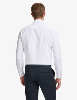 Beyaz Slim Fit Arm_rl_ Uzun Kollu G_mlek