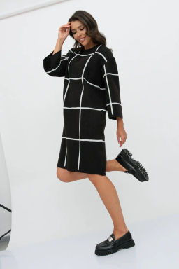 ЗЛАТА Платье 3-706/черный