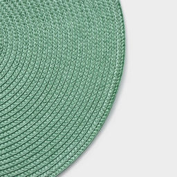 Салфетки сервировочные на стол Magistro «Лофт», 4 шт., d=38 см, зелёные