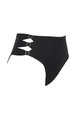 Trendyolmilla Siyah Yuksek Bel Aksesuarl? Regular Bikini Alt? TBESS25BA00029  фото 6