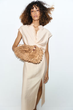 Vestido camisero cut-out - H&m фото 2