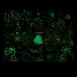 Пазлы светящиеся Феи леса, 88 деталей - Puzzle time фото 4