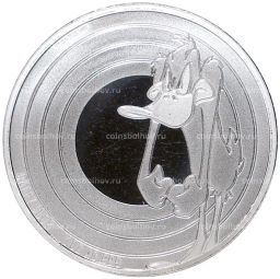 5 долларов 2022 года Самоа  Looney Tunes  Daffy Duck