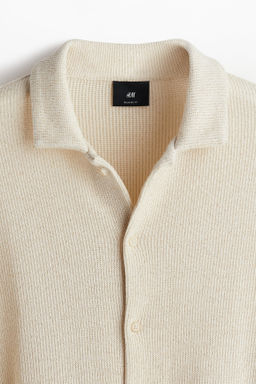 Camisa en punto texturizado Regular Fit - H&m фото 9