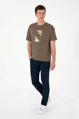 Erkek Comfort Fit Bisiklet Yaka Vizon Ti__rt Sepette S_rpriz _ndirim - U.s. polo assn фото 4
