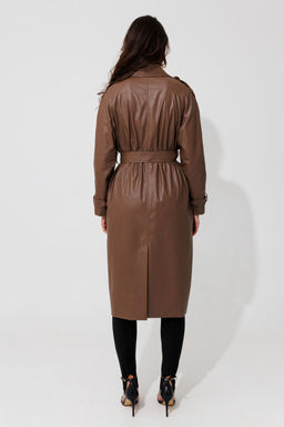 Плащ KOKOdea 7.30 шоколад  фото 6