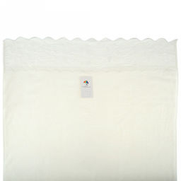 Полотенце махровое "Утренняя роза" 70х140см, хлопок 100%, молочный (Китай)