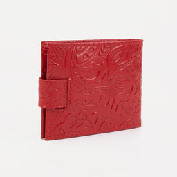 Кошелёк на кнопке, цвет красный - Simaland фото 2