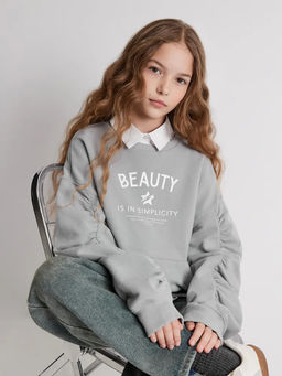 ACOOLA / Джемпер детский для девочек Gamber серый