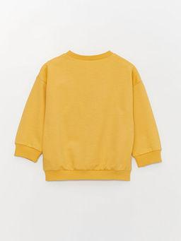 Bisiklet Yaka Erkek Bebek Sweatshirt - Waikiki фото 2