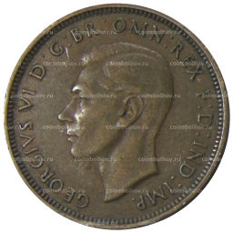 1/2 пенни 1938 года Австралия