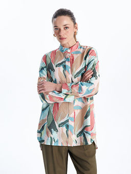 Hakim Yaka Desenli Kad?n G?mlek Tunik