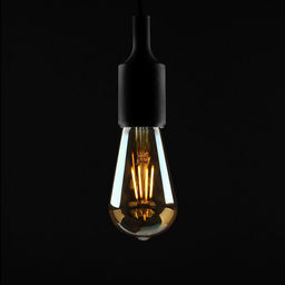 Лампа светодиодная «Ретро», ST64, 4 Вт, E27, 420 Лм, 2700 К, золотистая, теплый белый