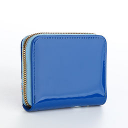 Кошелёк на молнии «Мишки», синий