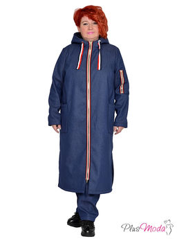 Пальто Модель №1771 размеры 44-84 - Plusmoda фото 7