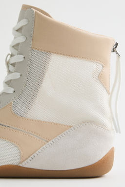 Zapatillas deportivas altas de malla - H&m фото 3