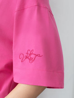 VILATTE / Свободная футболка из премиального хлопка  фото 2