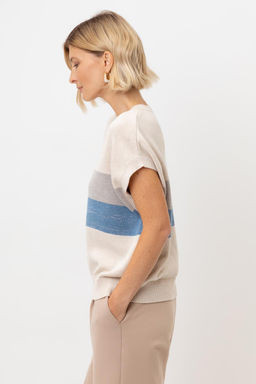 ЕВ 30213/телесный джемпер жен