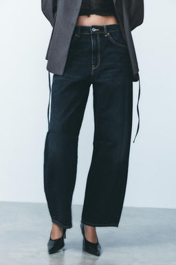 TRF MID-RISE BAGGY BALLOON JEANS - Zara фото 14