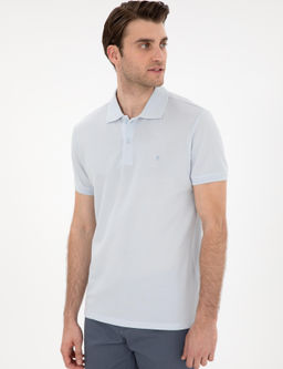 A__k Mavi Slim Fit %100 Pamuk Polo Yaka Basic Ti__rt - Pierre cardin фото 3