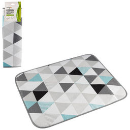 Коврик для сушки посуды Рыжий кот, MDM-01-L, 45*35см микрофибра , арт. 310254 фото 3